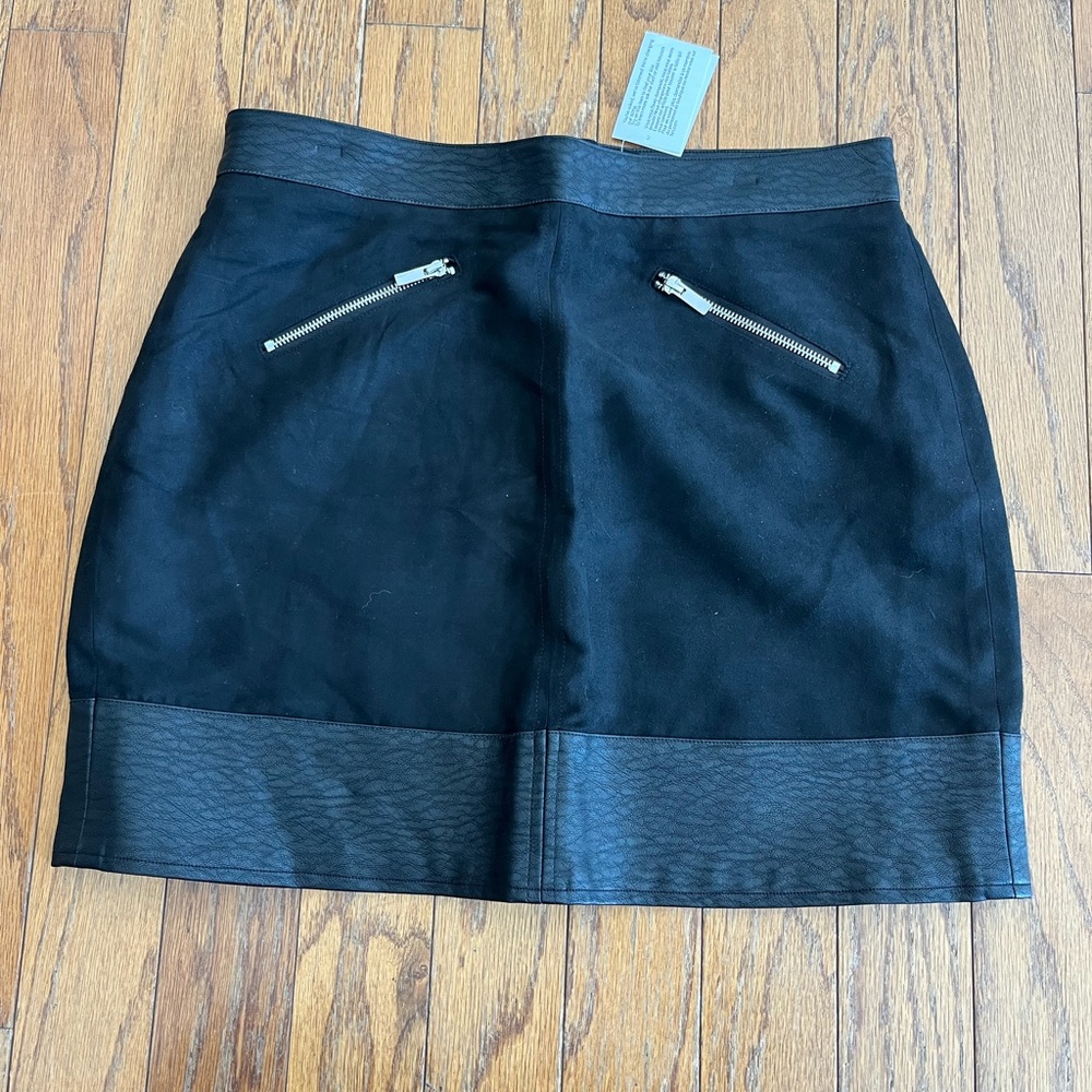 H&M Suede Skirt